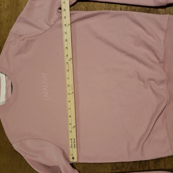 San Francisco Workshirts Pink Empathy Crewneck Sweatshirt Pullover Small - Picture 8 of 10